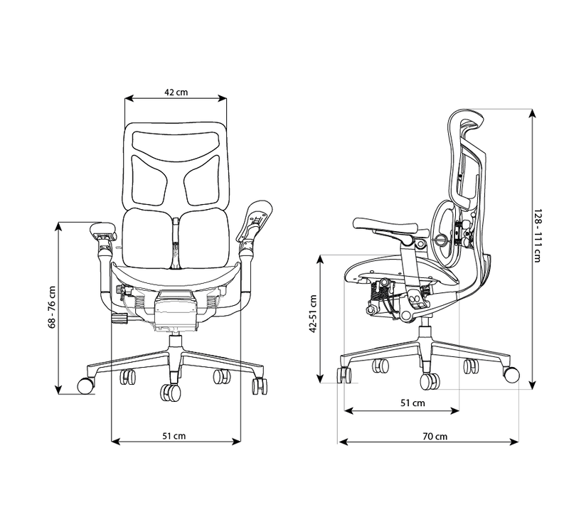 Cadeira Ergonômica Elements Una