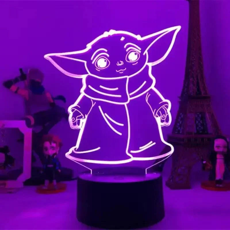 Luminária Star Wars de Acrílico 16cm de altura