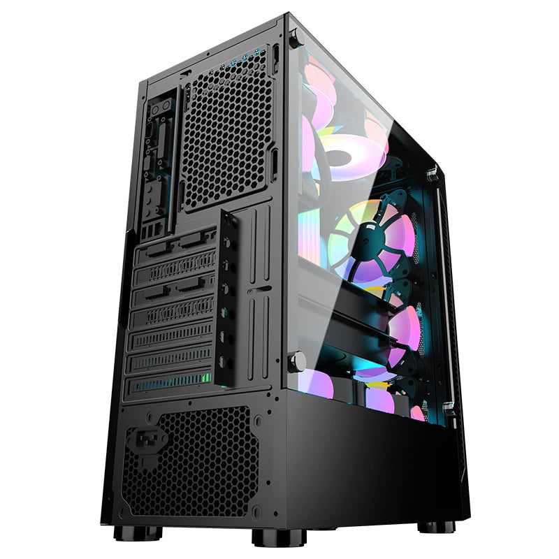 ATX Gaming Computer Cases, Custom PC Case, Desktop Casing para Gamer, Gabinete de Melhor Qualidade