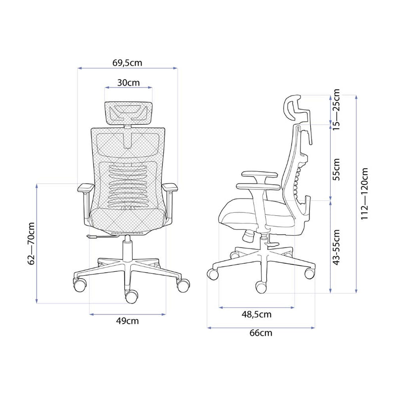 Cadeira Ergonômica Elements Vertta Pro